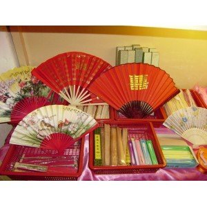 WAVE FAN 新郎新娘扇子