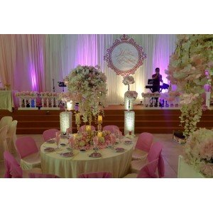 Romance host table setting