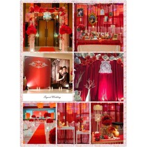 WESTERN RED THEME DECO