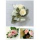 (BM16) FRESH TWIN ROSE COSAGE